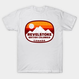 Ski Revelstoke British Columbia Canada Skiing Winter Sports Snowboarding T-Shirt